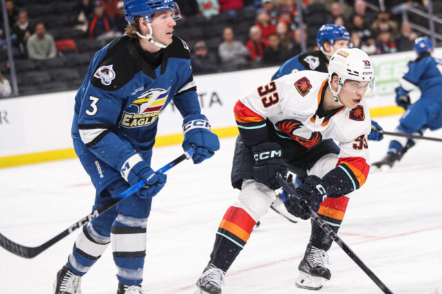 Eagles burn Firebirds in the desert.