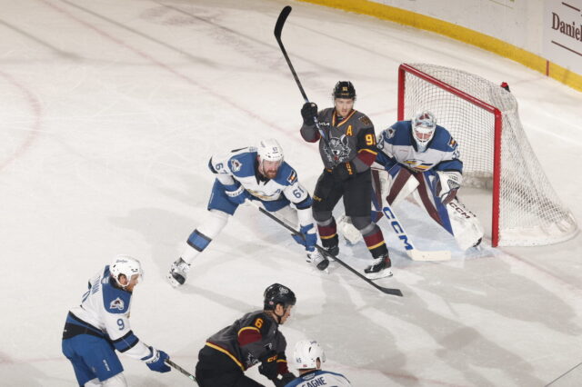 Eagles lose two to Chicago Wolves