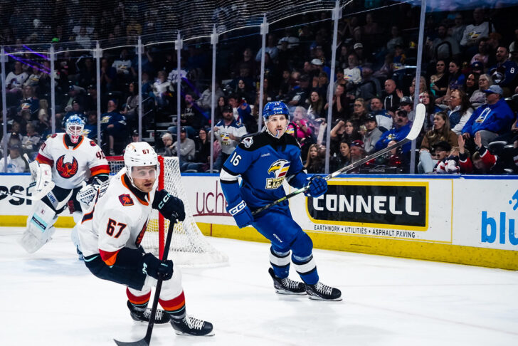 Taylor Makar playing against Coachella Valley.